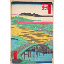 Utagawa Hiroshige: Sugatami Bridge, Takata - Ronin Gallery