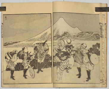 Estampe japonaise sans titre par Katsushika Hokusai, 葛飾北斎 (Katsushika HOKUSAI)