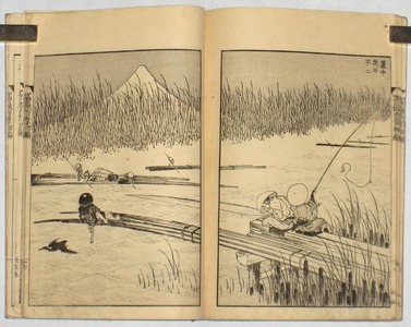 Estampe japonaise sans titre par Katsushika Hokusai, 葛飾北斎 (Katsushika HOKUSAI)