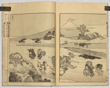 Untitled Japanese Print by Katsushika Hokusai, 葛飾北斎 (Katsushika HOKUSAI)