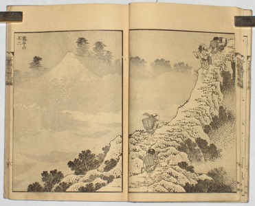 Estampe japonaise sans titre par Katsushika Hokusai, 葛飾北斎 (Katsushika HOKUSAI)