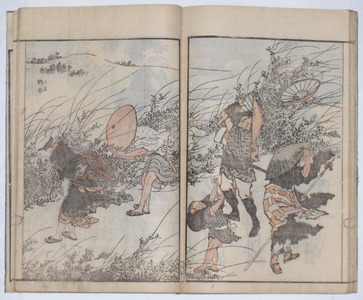 Untitled Japanese Print by Katsushika Hokusai, 葛飾北斎 (Katsushika HOKUSAI)