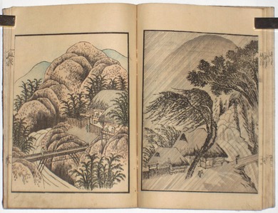 Unbetitelter japanischer Druck von Yashima Gakutei, 屋島岳亭 (Yashima GAKUTEI)