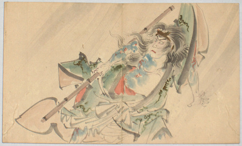 Estampe japonaise par Toyohara Kunichika, 豊原国周 (Toyohara KUNICHIKA)