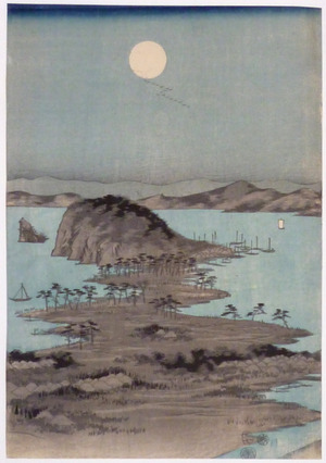 未标题日本版画由Ichiryusai Hiroshige (Ichiryusai HIROSHIGE)创作