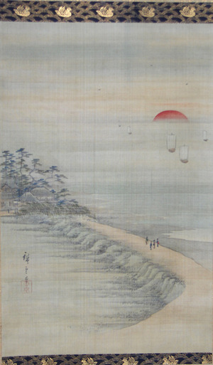 Unbetitelter japanischer Druck von Ichiryusai Hiroshige (Ichiryusai HIROSHIGE)