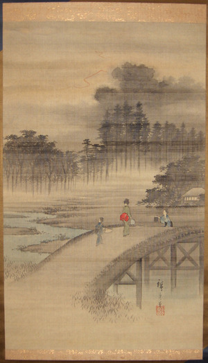 Unbetitelter japanischer Druck von Ichiryusai Hiroshige (Ichiryusai HIROSHIGE)