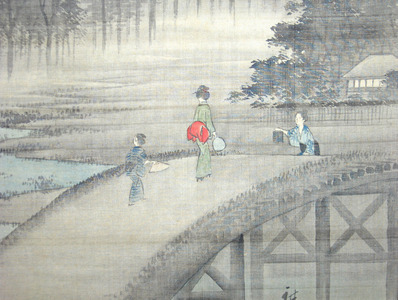 Unbetitelter japanischer Druck von Ichiryusai Hiroshige (Ichiryusai HIROSHIGE)