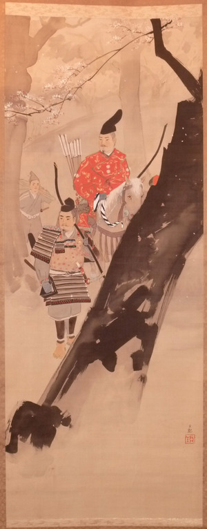 Unbetitelter japanischer Druck von Kobayashi Kiyochika, 小林清親 (Kobayashi KIYOCHIKA)