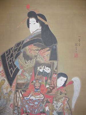 Unbetitelter japanischer Druck von Utagawa Kuniyoshi, 歌川国芳 (Ichiyusai KUNIYOSHI)