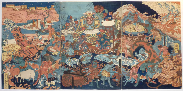 Utagawa Kuniyoshi, 歌川国芳 (Ichiyusai KUNIYOSHI)による浮世絵