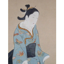 Japanischer Druck von Okumura Masanobu, 奥村政信 (Okumura MASANOBU)