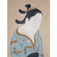 Japanischer Druck von Okumura Masanobu, 奥村政信 (Okumura MASANOBU)