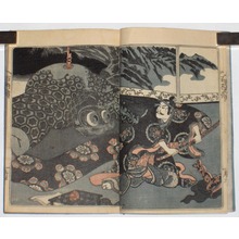 Unbetitelter japanischer Druck von Utagawa Kuniyoshi, 歌川国芳 (Ichiyusai KUNIYOSHI)