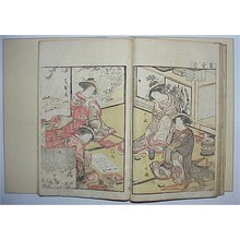 未标题日本版画由Kitao Shigemasa, 北尾重政 (Kitao SHIGEMASA and Katsukawa SHUNSHO)创作