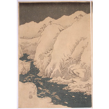 Unbetitelter japanischer Druck von Ichiryusai Hiroshige (Ichiryusai HIROSHIGE)