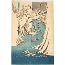 Unbetitelter japanischer Druck von Ichiryusai Hiroshige (Ichiryusai HIROSHIGE)