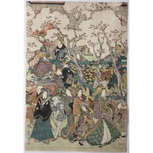 Unbetitelter japanischer Druck von Utagawa Toyokuni I, 歌川豊国 (Utagawa TOYOKUNI I)