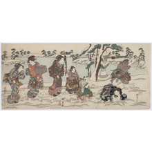 Unbetitelter japanischer Druck von Utagawa Kunisada, 歌川国貞 (Utagawa KUNISADA)