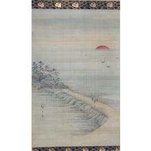 Unbetitelter japanischer Druck von Ichiryusai Hiroshige (Ichiryusai HIROSHIGE)