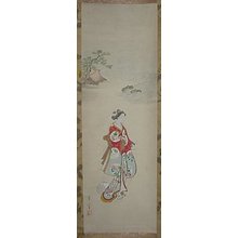 Unbetitelter japanischer Druck von Kawamata Tsunemasa, 川又常正 (Kawamata TSUNEMASA)