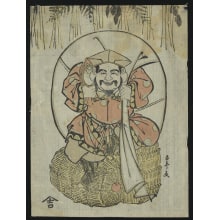 Katsukawa Shuntei, 勝川春亭 (Katsukawa Shuntei)による浮世絵「Daikoku, God of Riches」