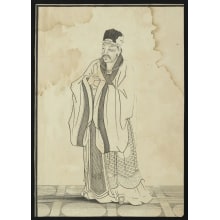 Unknown, 無款による浮世絵「Unidentified Man」