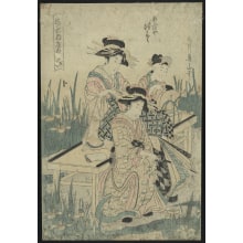 Utagawa Kuniyoshi, 歌川国芳 (Utagawa Kuniyoshi)による浮世絵「Three Women」