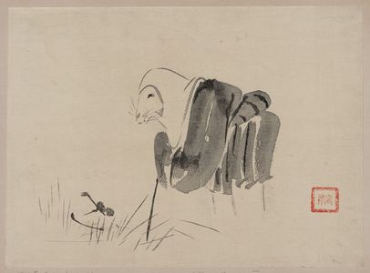 Kawanabe Gyōsai: Fox nun. - Library of Congress