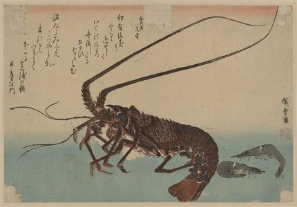 Utagawa Hiroshige: Shrimp and lobster. - Library of Congress