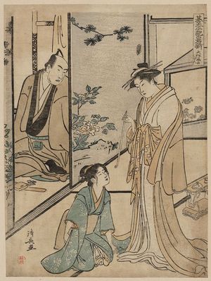 Torii Kiyonaga: House of Daifuku. - Library of Congress