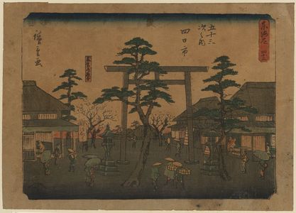 Utagawa Hiroshige: Yokkaichi - Library of Congress