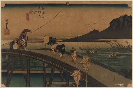 Utagawa Hiroshige: Kakegawa - Library of Congress