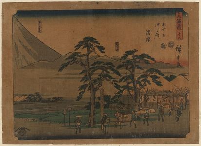 Utagawa Hiroshige: Numazu - Library of Congress