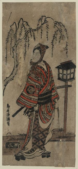 Torii Kiyomitsu: The actor Bandō Hikosaburō. - Library of Congress
