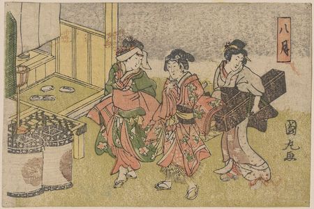 Utagawa Kunimaru: Eighth month. - Library of Congress