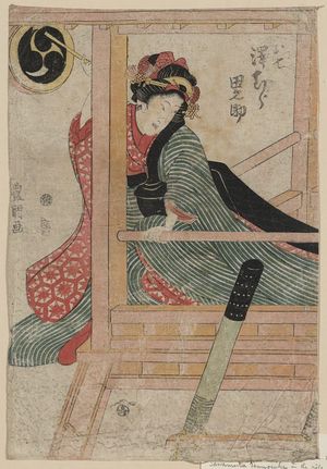 Utagawa Toyokuni I: The actor Sawamura Tanosuke in the role of Oshichi. - Library of Congress