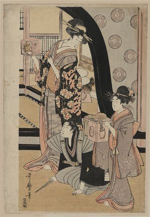 Kitagawa Utamaro: Fukubiki - Library of Congress