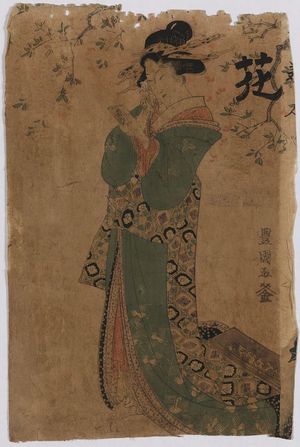 Utagawa Toyokuni I: Flower. - Library of Congress