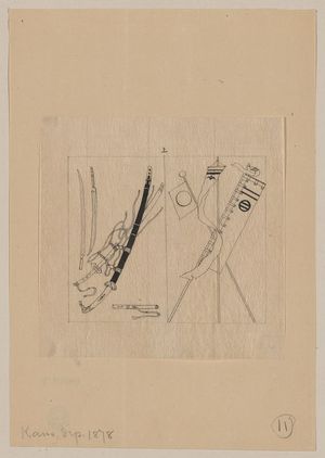 Unknown: [Swords and scabbards, banners and standards] - Library of Congress