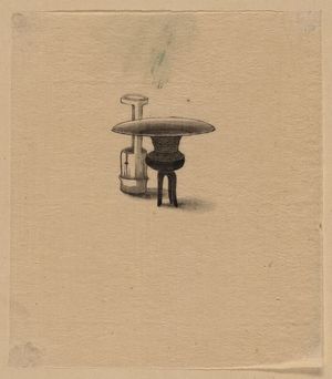 Unknown: [Incense pot and burner] - Library of Congress