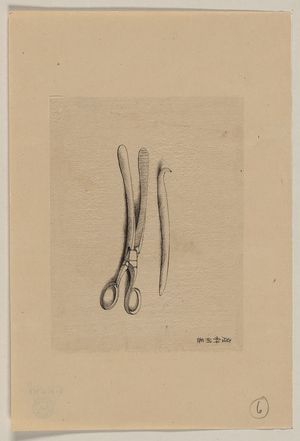 Unknown: [Scissor clamps and hooked probe?] - Library of Congress