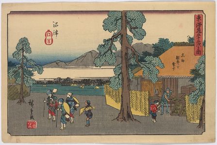Utagawa Hiroshige: Numazu - Library of Congress
