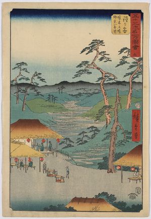 Utagawa Hiroshige: Hodogaya - Library of Congress