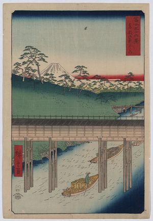 Utagawa Hiroshige: Ochanomizu in the eastern capitol. - Library of Congress