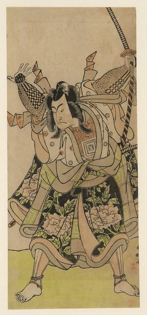 Katsukawa Shunko, 勝川春好 (Katsukawa Shunkō)による浮世絵「The actor Ichikawa Monnosuke.」