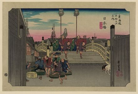 Utagawa Hiroshige: Nihonbashi - Library of Congress