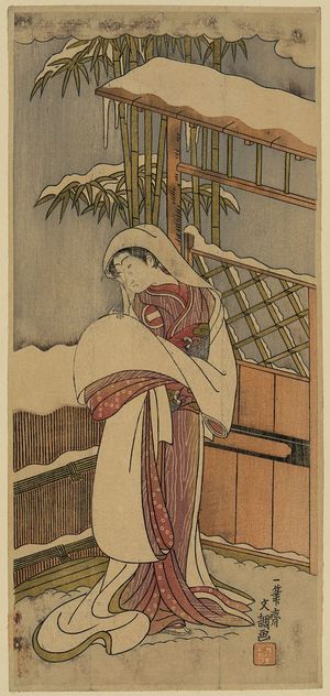 Ippitsusai Buncho: Ichikawa Monnosuke II. - Library of Congress