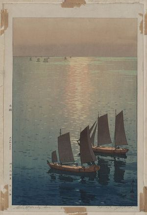 Yoshida Hiroshi: The sparkling sea. - Library of Congress