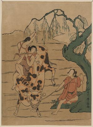 Ishikawa Toyomasa: Transformed grasscutter Sanro. - Library of Congress